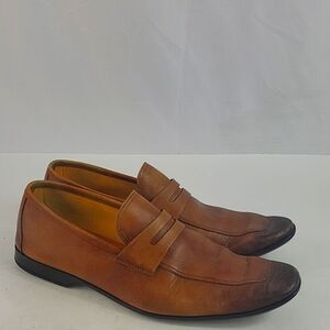 Magnanni Vale Penny Leather Loafers Dress Men"s Shoes